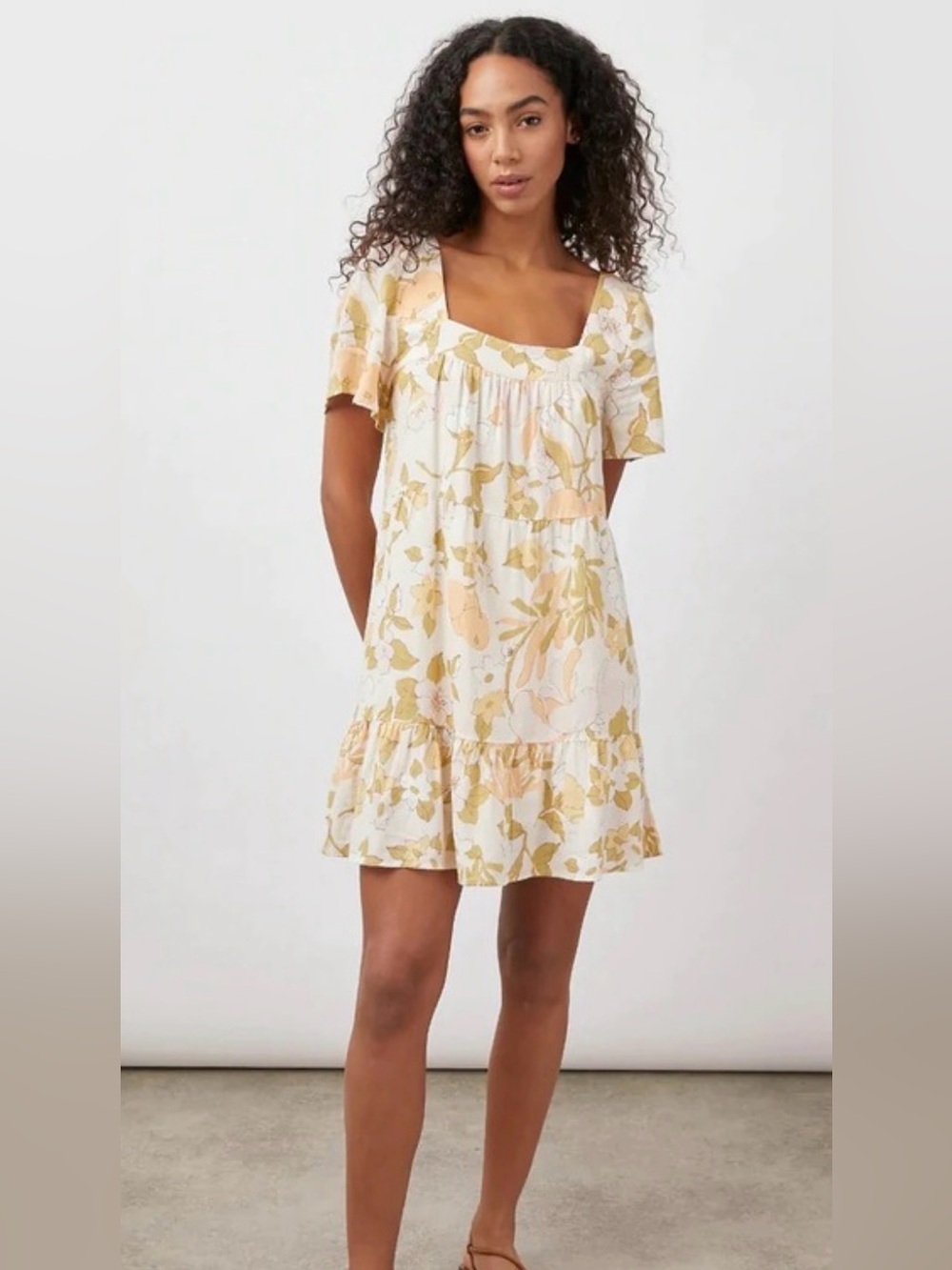 RAILS VALENTINA DRESS - CITRUS FLORAL SIZE XS